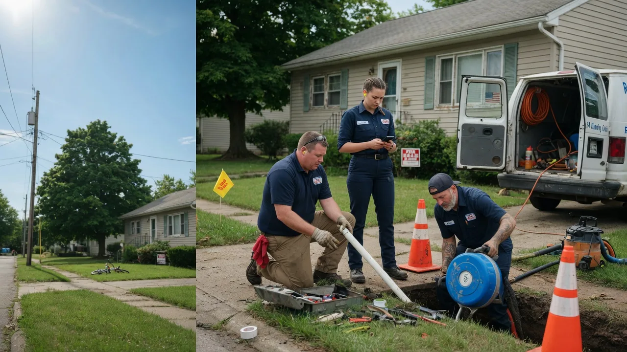 Sewer Line Repair in Woodburn, IN near me